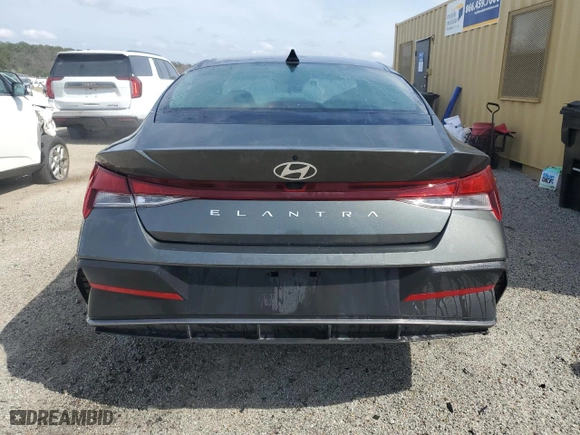 2024 Hyundai Elantra SEL with VIN KMHLM4DG1RU656662, listed as a Copart auction lot 49054845 with 38,567 mi miles and Clean Title. Bid and sale history available at carsss.com. Image 6.