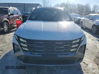 2025 Hyundai Tucson Limited with VIN 5NMJECDE0SH477155, listed as a Copart auction lot 87396494 with 691 mi miles and Salvage Title. Bid and sale history available at carsss.com. Image 5.