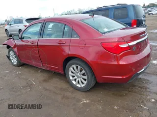2012 Chrysler 200 Touring with VIN 1C3CCBBG4CN151574, listed as a IAAI auction lot 41796727 with 100,784 mi miles. Bid and sale history available at carsss.com. Image 3.