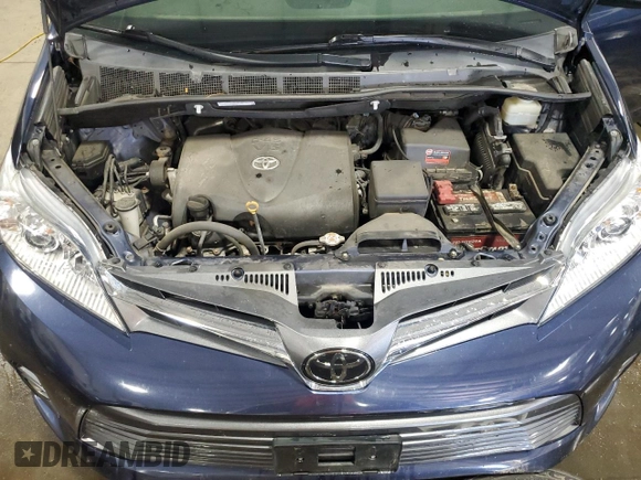 2018 Toyota Sienna XLE Auto Access Seat с VIN 5TDYZ3DCXJS936205, выставлен на аукционе Copart как лот 56593605 с пробегом 100 515 миль миль и Списание • Salvage title. История ставок и продаж доступна на DreamBid. Изображение 12.