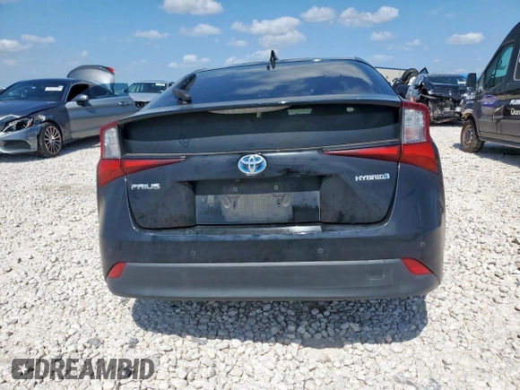 2019 Toyota Prius L Eco with VIN JTDKARFU0K3083516, listed as a Copart auction lot 59800495 with Not provided miles and Salvage title. Bid and sale history available at DreamBid. Image 6.