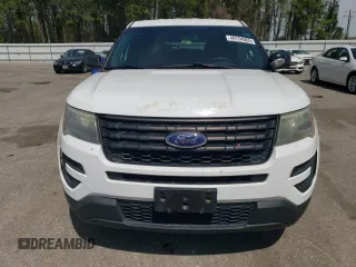 2016 Ford Utility Police Interceptor with VIN 1FM5K8AR6GGB53958, listed as a Copart auction lot 48754065 with 85,521 mi miles and Salvage Title. Bid and sale history available at carsss.com. Image 5.