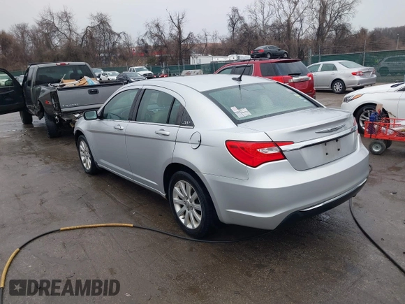 2011 Chrysler 200 Touring with VIN 1C3BC1FB8BN531262, listed as a IAAI auction lot 41673308 with 107,931 mi miles. Bid and sale history available at carsss.com. Image 3.