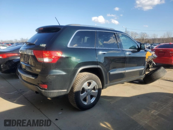2013 Jeep Grand Cherokee Limited with VIN 1C4RJEBG8DC646600, listed as a Copart auction lot 43012755 with 142,231 mi miles and Salvage Title. Bid and sale history available at carsss.com. Image 3.