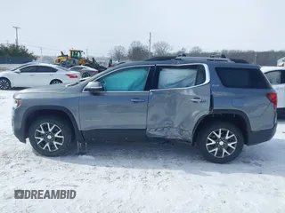 2021 GMC Acadia SLE with VIN 1GKKNKLS0MZ186986, listed as a IAAI auction lot 41597643 with 53,672 mi miles and . Bid and sale history available at DreamBid. Image 14.