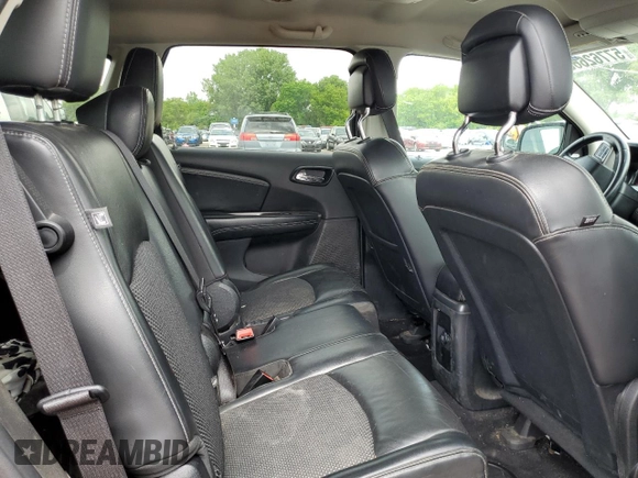 2015 Dodge Journey Crossroad with VIN 3C4PDDGG3FT740635, listed as a Copart auction lot 57762665 with 140,075 mi miles and Salvage title. Bid and sale history available at DreamBid. Image 11.