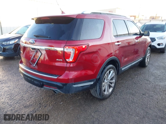 2019 Ford Explorer Limited with VIN 1FM5K8F81KGB08046, listed as a IAAI auction lot 41565493 with 86,051 mi miles and . Bid and sale history available at DreamBid. Image 4.