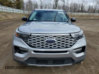 2021 Ford Explorer Platinum with VIN 1FM5K8HCXMGB63695, listed as a Copart auction lot 52802925 with 42,766 mi miles and Salvage Title. Bid and sale history available at carsss.com. Image 5.