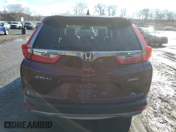 2019 Honda CR-V EX-L with VIN 7FARW2H89KE025788, listed as a Copart auction lot 46283485 with 49,012 mi miles and Salvage Title. Bid and sale history available at carsss.com. Image 6.