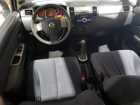 2007 Nissan Versa 1.8 S with VIN 3N1BC13E87L409263, listed as a Copart auction lot 53565105 with 124,860 mi miles and Salvage Title. Bid and sale history available at carsss.com. Image 8.