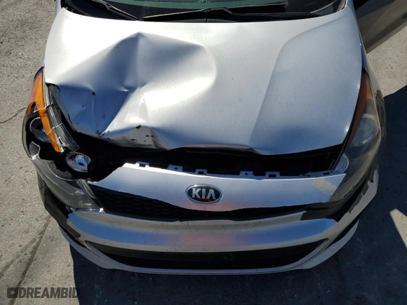 2017 Kia Rio 5-Door LX with VIN KNADM5A37H6006881, listed as a Copart auction lot 76497124 with 195,632 mi miles and Salvage Title. Bid and sale history available at carsss.com. Image 13.