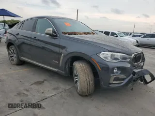 2016 BMW X6 xDrive35i with VIN 5UXKU2C5XG0N79832, listed as a Copart auction lot 68052423 with 0 mi miles. Bid and sale history available at carsss.com. Image 4.