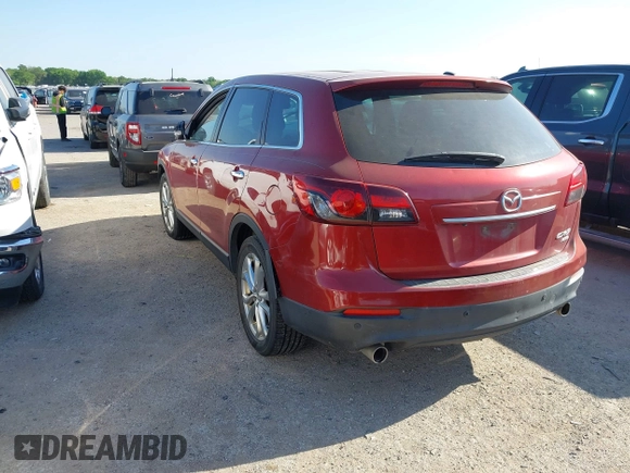 2013 Mazda CX-9 Grand Touring with VIN JM3TB3DAXD0408076, listed as a IAAI auction lot 42029113 with 224,753 mi miles and . Bid and sale history available at DreamBid. Image 3.