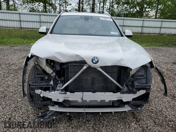 2020 BMW X3 xDrive30i z VIN 5UXTY5C05LLT32175, wystawiony jako Copart lot #57466715 z przebiegiem 49 575 mil mil oraz Szkoda całkowita • Salvage title. Historia ofert i sprzedaży dostępna na DreamBid. Obrazek 5.