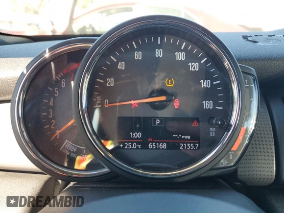 2019 MINI Convertible Cooper z VIN WMWWG5C50K3F79700, wystawiony jako Copart lot #45647955 z przebiegiem 65 168 mil mil oraz Szkoda całkowita • Salvage title. Historia ofert i sprzedaży dostępna na DreamBid. Obrazek 9.