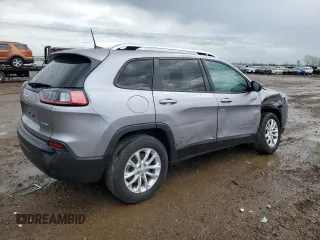 2021 Jeep Cherokee Latitude with VIN 1C4PJMCB2MD193315, listed as a Copart auction lot 54089145 with 60,979 mi miles and Salvage title. Bid and sale history available at DreamBid. Image 3.