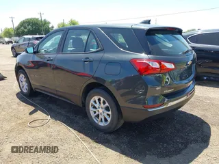 2018 Chevrolet Equinox LS with VIN 3GNAXHEV9JS558384, listed as a IAAI auction lot 41980096 with Not Provided miles and . Bid and sale history available at carsss.com. Image 3.