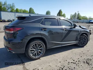 2022 Lexus RX with VIN 2T2YZMDA1NC356663, listed as a Copart auction lot 57732974 with 26,601 mi miles and Salvage Title. Bid and sale history available at carsss.com. Image 3.