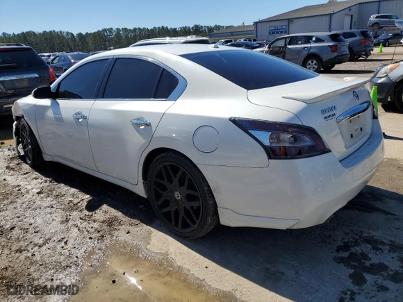 2013 Nissan Maxima 3.5 SV w/Sport Pkg with VIN 1N4AA5AP5DC844927, listed as a Copart auction lot 46658645 with 181,190 mi miles and Salvage Title. Bid and sale history available at carsss.com. Image 2.