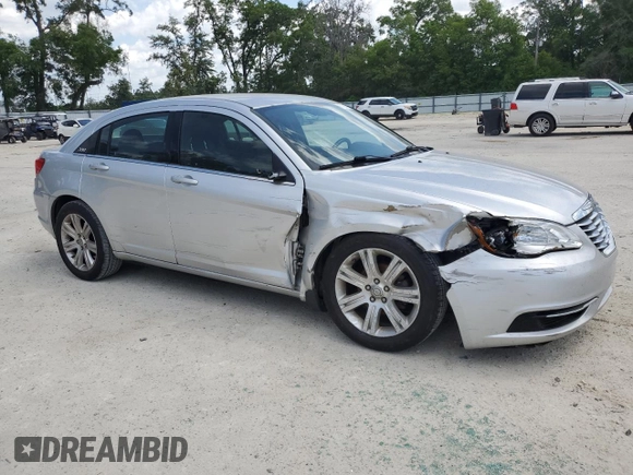2012 Chrysler 200 Touring with VIN 1C3CCBBB2CN267683, listed as a Copart auction lot 51857355 with 215,785 mi miles and Salvage Title. Bid and sale history available at DreamBid. Image 4.