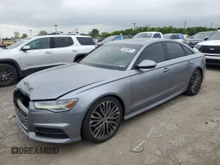 2017 Audi A6 Premium with VIN WAUF8AFC0HN080163, listed as a Copart auction lot 56699975 with 113,028 mi miles and Salvage title. Bid and sale history available at DreamBid. Image 1.
