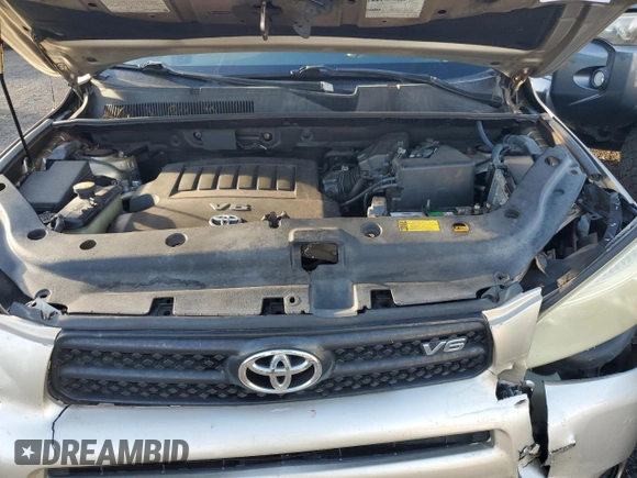 2008 Toyota RAV4 with VIN JTMZK33V986011694, listed as a Copart auction lot 48439325 with 134,309 mi miles and Salvage Title. Bid and sale history available at carsss.com. Image 12.