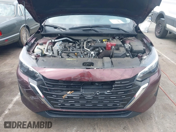 2024 Nissan Sentra SV with VIN 3N1AB8CV3RY221229, listed as a IAAI auction lot 42666353 with 43,574 mi miles and . Bid and sale history available at DreamBid. Image 10.