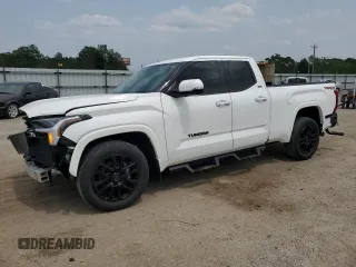 2022 Toyota Tundra SR5 with VIN 5TFLA5DA5NX031981, listed as a Copart auction lot 58728245 with 49,022 mi miles and Salvage title. Bid and sale history available at DreamBid. Image 1.