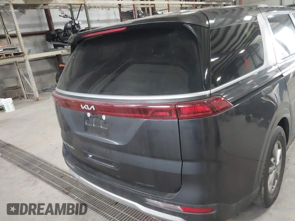 2022 Kia Carnival LXS with VIN KNDNB4H37N6168339, listed as a IAAI auction lot 41491533 with 51,286 mi miles. Bid and sale history available at carsss.com. Image 16.