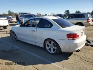 2009 BMW 1 Series 128i with VIN WBAUP73559VK76054, listed as a Copart auction lot 41538195 with Not Provided miles and Salvage Title. Bid and sale history available at carsss.com. Image 2.