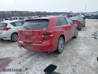 2013 Toyota Venza LE with VIN 4T3BA3BB7DU038431, listed as a IAAI auction lot 41630572 with 138,962 mi miles. Bid and sale history available at carsss.com. Image 4.