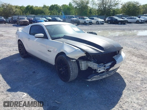 2011 Ford Mustang GT with VIN 1ZVBP8CF4B5164941, listed as a IAAI auction lot 41989989 with 95,322 mi miles. Bid and sale history available at carsss.com. Image 1.
