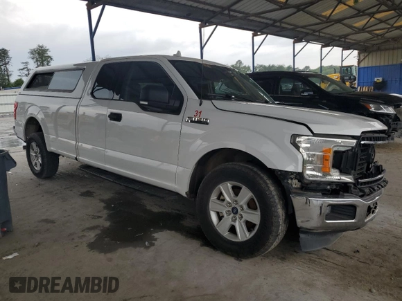 2018 Ford F-150 XL с VIN 1FTFX1CG1JKC67352, выставлен на аукционе Copart как лот 59598515 с пробегом 177 437 миль миль и Списание • Salvage title. История ставок и продаж доступна на DreamBid. Изображение 4.