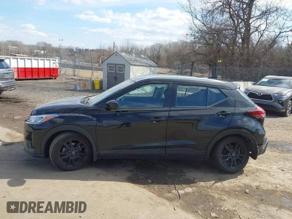2023 Nissan Kicks SV with VIN 3N1CP5CV2PL474304, listed as a IAAI auction lot 41683188 with 41,733 mi miles. Bid and sale history available at carsss.com. Image 14.