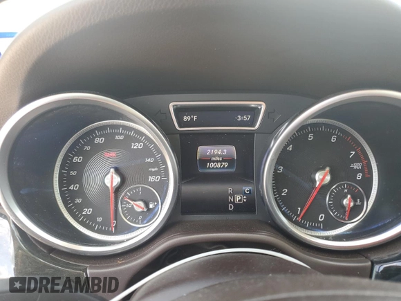 2017 Mercedes-Benz GLE 350 with VIN 4JGDA5JB0HA993089, listed as a Copart auction lot 54891965 with 100,879 mi miles and Clean title. Bid and sale history available at DreamBid. Image 9.