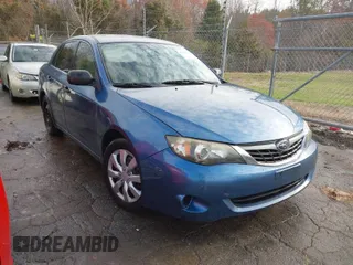 2008 Subaru Impreza Sedan (Natl) i with VIN JF1GE61608H506727, listed as a IAAI auction lot 41827023 with 170,871 mi miles. Bid and sale history available at carsss.com. Image 1.