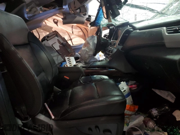 2019 GMC Yukon SLT with VIN 1GKS1BKC9KR361481, listed as a Copart auction lot 45811615 with 0 mi miles and Salvage Title. Bid and sale history available at carsss.com. Image 7.