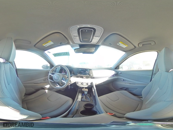 2023 Hyundai Elantra SE with VIN KMHLL4AG0PU445621, listed as a Copart auction lot 83315924 with 18,347 mi miles and Salvage Title. Bid and sale history available at carsss.com. Image 14.