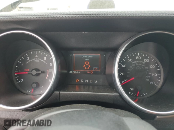 2018 Ford Mustang EcoBoost Premium with VIN 1FATP8UH8J5133400, listed as a Copart auction lot 54012545 with 85,706 mi miles and Salvage title. Bid and sale history available at DreamBid. Image 9.