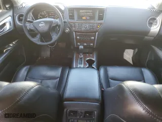 2019 Nissan Pathfinder S with VIN 5N1DR2MM7KC595961, listed as a Copart auction lot 50716175 with 107,677 mi miles and Salvage Title. Bid and sale history available at carsss.com. Image 8.