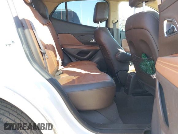 2016 Buick Encore Leather with VIN KL4CJCSB2GB544440, listed as a IAAI auction lot 37711234 with 61,927 mi miles. Bid and sale history available at carsss.com. Image 8.