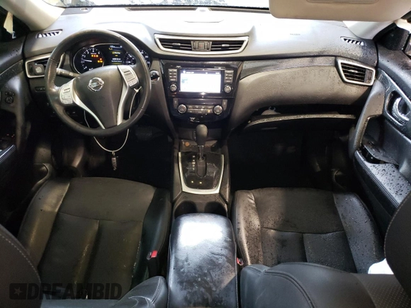 2016 Nissan Rogue SL with VIN 5N1AT2MV9GC738798, listed as a Copart auction lot 52152975 with 76,444 mi miles and Salvage Title. Bid and sale history available at DreamBid. Image 8.