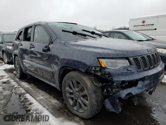 2018 Jeep Grand Cherokee High Altitude with VIN 1C4RJFCG3JC285146, listed as a Copart auction lot 44708795 with 64,275 mi miles and Salvage Title. Bid and sale history available at carsss.com. Image 4.