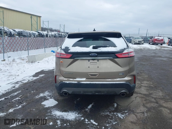 2020 Ford Edge SEL with VIN 2FMPK4J94LBB63049, listed as a IAAI auction lot 41400003 with 25,841 mi miles. Bid and sale history available at carsss.com. Image 16.