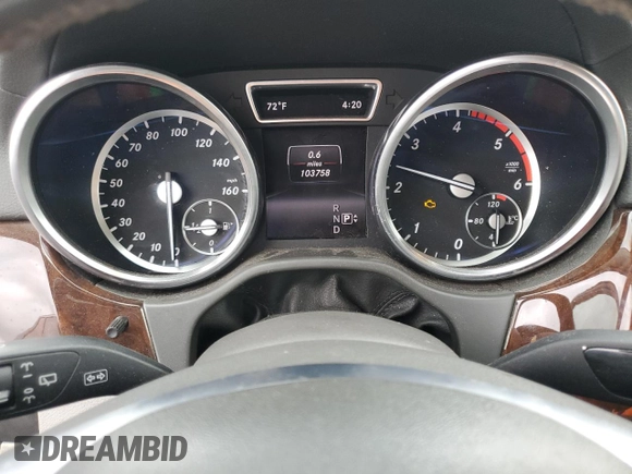 2015 Mercedes-Benz GL-Class GL 350 BlueTEC with VIN 4JGDF2EE3FA456105, listed as a Copart auction lot 54327625 with 103,758 mi miles and Clean Title. Bid and sale history available at carsss.com. Image 9.