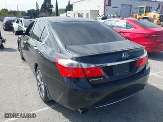 2014 Honda Accord Sedan Sport with VIN 1HGCR2F59EA248199, listed as a IAAI auction lot 41789394 with 93,837 mi miles. Bid and sale history available at carsss.com. Image 3.