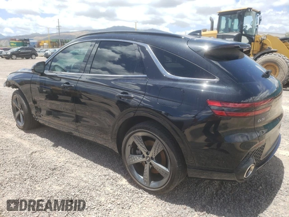 2022 Genesis GV70 Sport with VIN KMUMCDTC5NU036592, listed as a Copart auction lot 57786223 with 17,158 mi miles and Non repairable. Bid and sale history available at DreamBid. Image 2.
