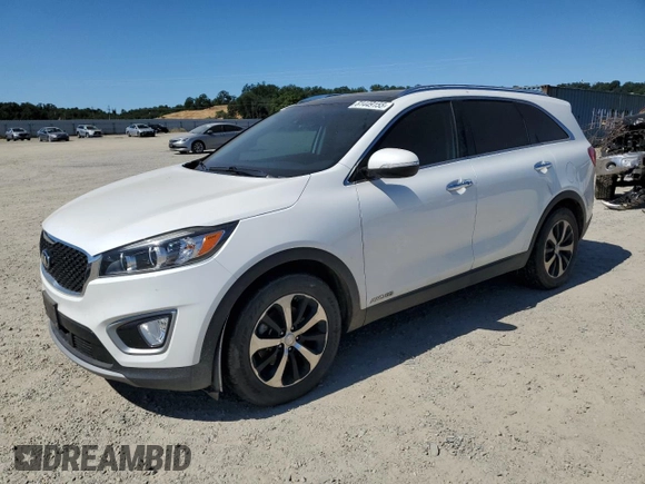2017 Kia Sorento EX с VIN 5XYPHDA5XHG303074, выставлен на аукционе Copart как лот 61449155 с пробегом 140 245 миль миль и Списание • Salvage title. История ставок и продаж доступна на DreamBid. Изображение 1.