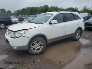 2010 Hyundai Veracruz Limited with VIN KM8NUDCC5AU115433, listed as a Copart auction lot 56708105 with 168,387 mi miles and Salvage title. Bid and sale history available at DreamBid. Image 1.