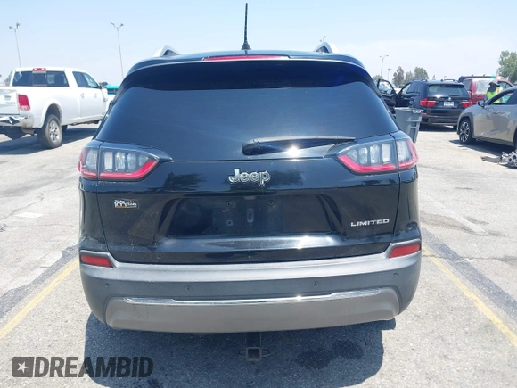2019 Jeep Cherokee Limited with VIN 1C4PJLDB3KD415866, listed as a IAAI auction lot 42358621 with 116,870 mi miles and . Bid and sale history available at DreamBid. Image 16.